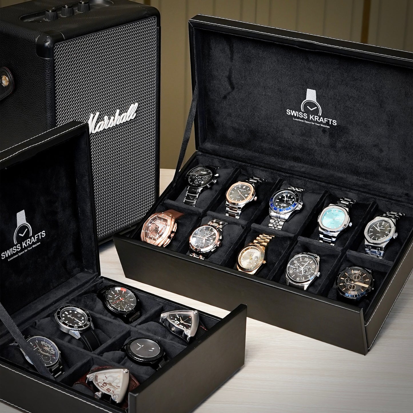 Swiss Watch Organiser- 6 Slot