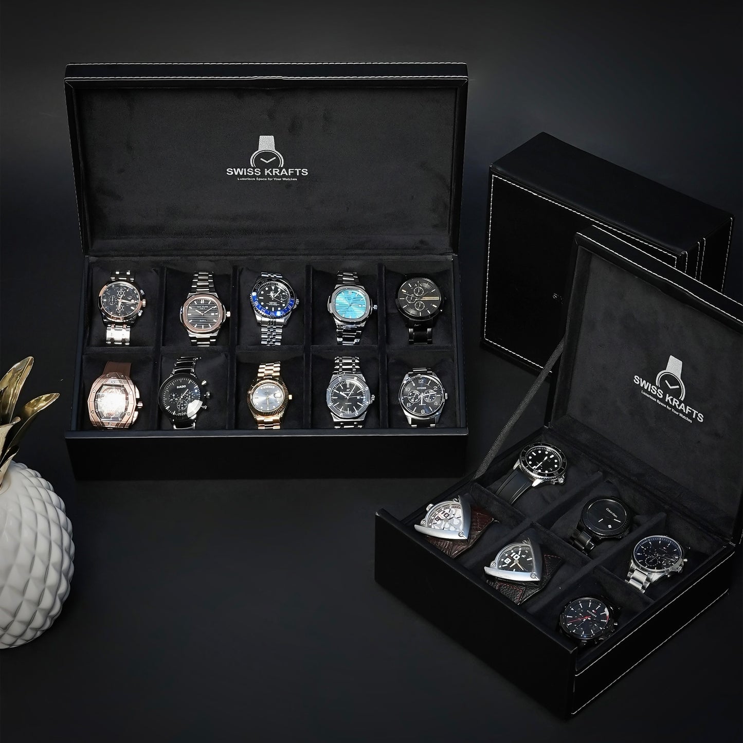 Swiss Watch Organiser- 6 Slot